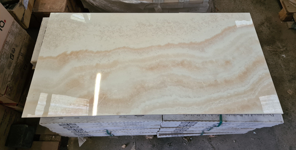 Sunspot Beige Gold Porcelain Wall + Floor Tile - 1200x600mm - Price Per Box (1.44m2)