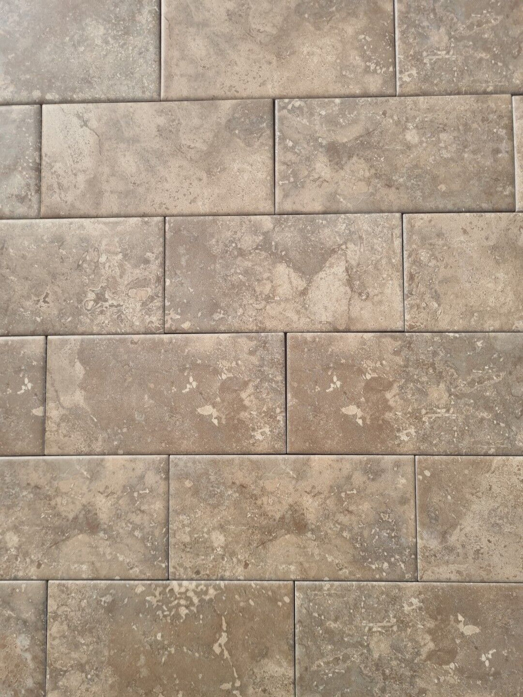 Bronze Gold Ceramic Wall Tiles - Bathroom Kitchen Metro 150x75mm - 0.495m2 Per Box