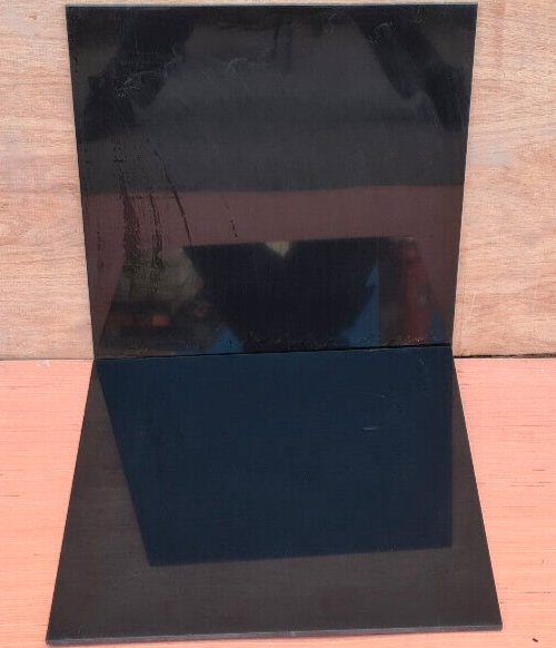 Black Gloss Porcelain Floor Tile - 600x600mm - Price Per Box (1.44m2)