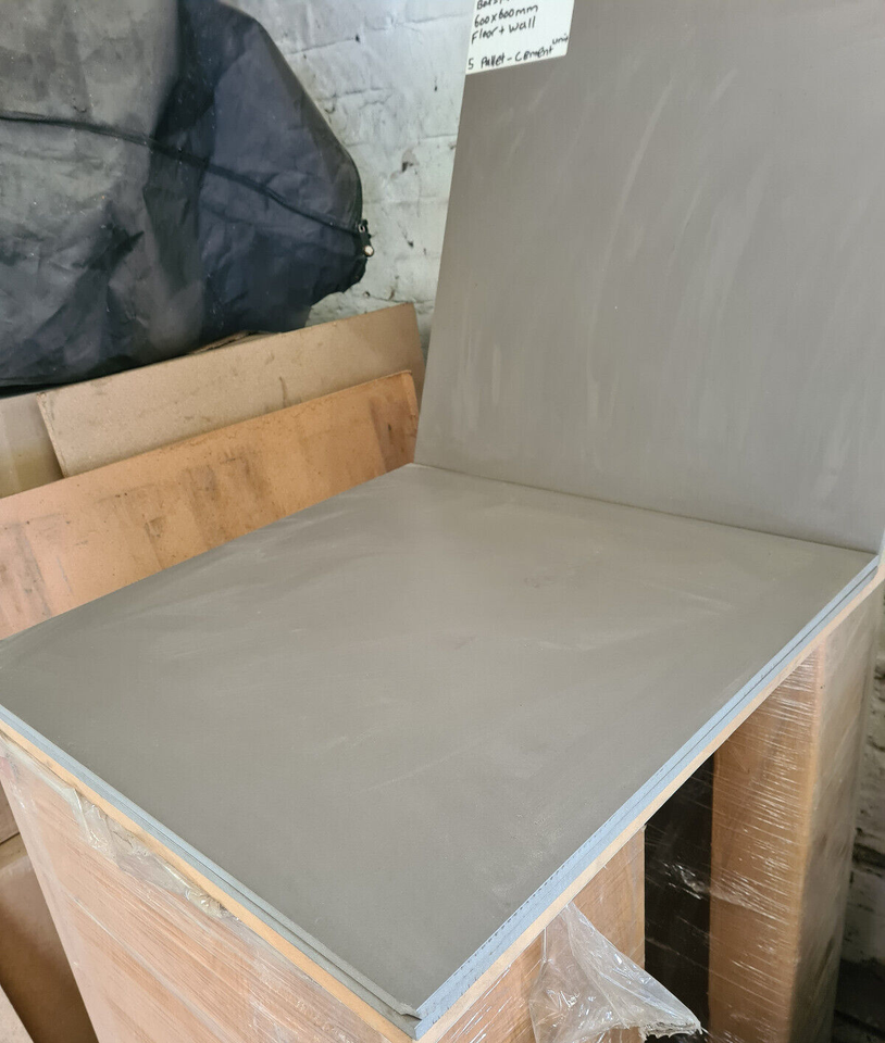 Dark Grey Bronze Porcelain Floor Tiles - 600x600mm2 - Price Per Box (1.44m2)