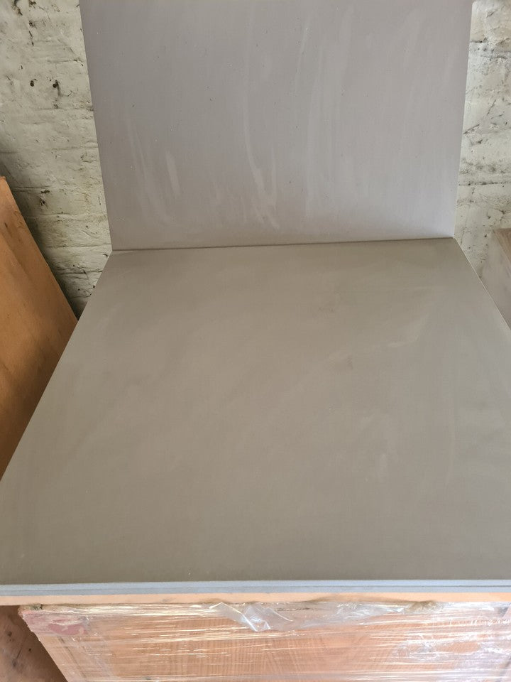 Dark Grey Bronze Porcelain Floor Tiles - 600x600mm2 - Price Per Box (1.44m2)