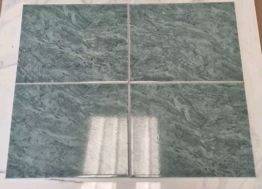 Green Turqiose Ceramic Wall Tile - 250x200mm - Price Per Box (1m2)